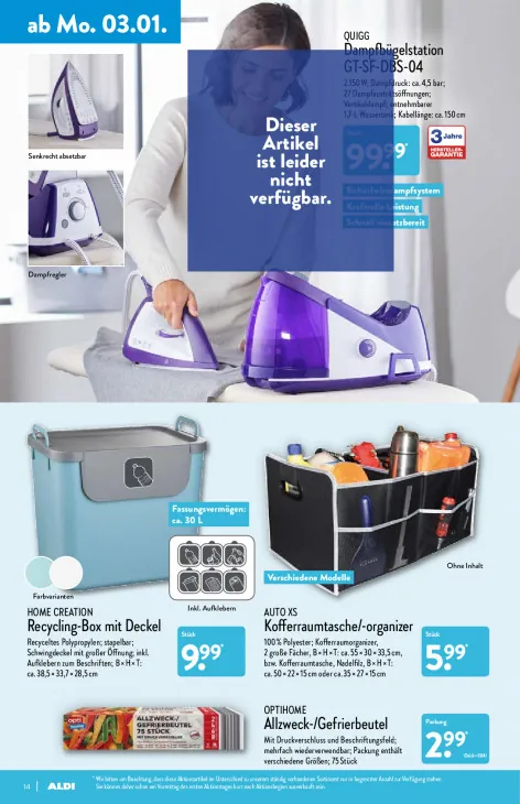 Allzweck-/Gefrierbeutel