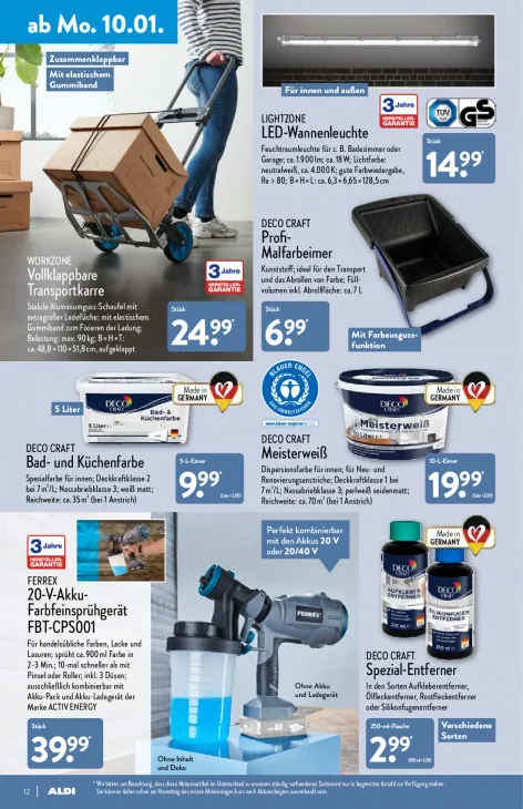 20-V-Akku-Farbfeinsprühgerät FBT-CPS001