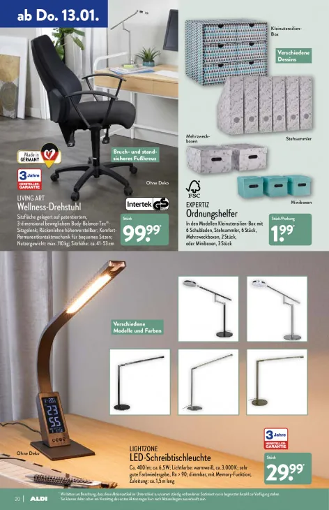 LED-Schreibtischleuchte