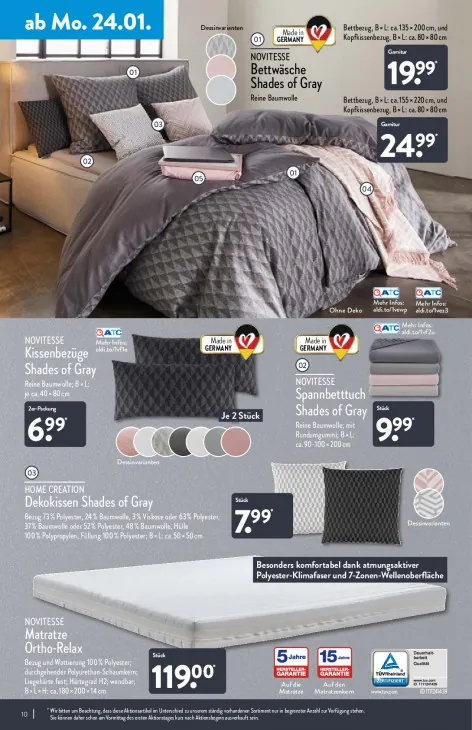 Bettwäsche Shades of Gray