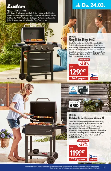 Gasgrill San Diego Evo 3