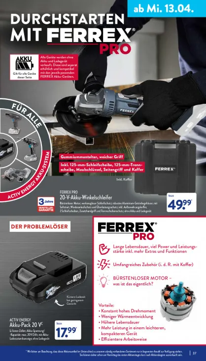 20-V-Akku-Winkelschleifer