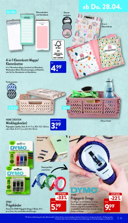 4-in-1-Klemmbrett-Mappe/Klemmbretter