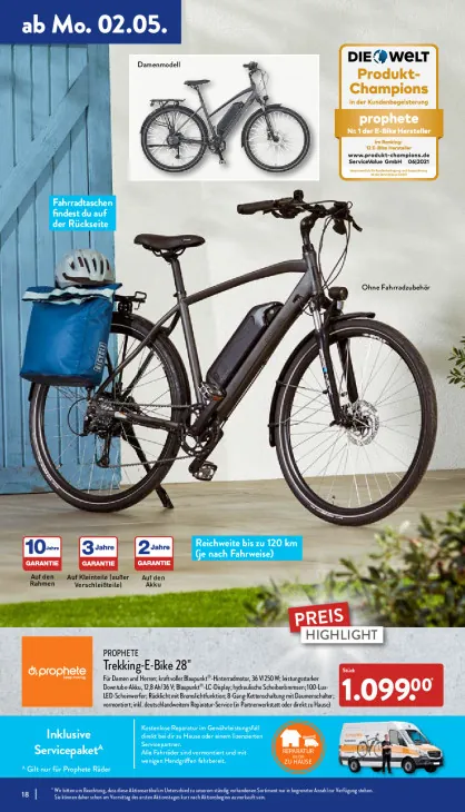 Trekking-E-Bike 28"