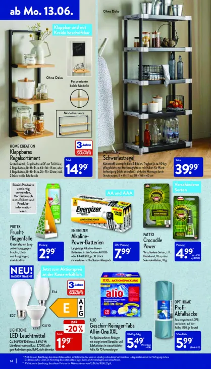 Alkaline-Power-Batterien