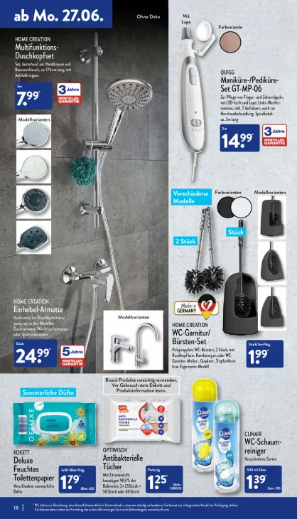 Antibakterielle Tücher