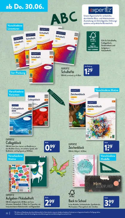 Aufgaben-/Vokabelheft