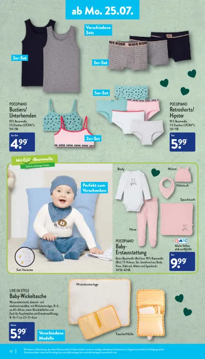 Baby-Erstausstattung