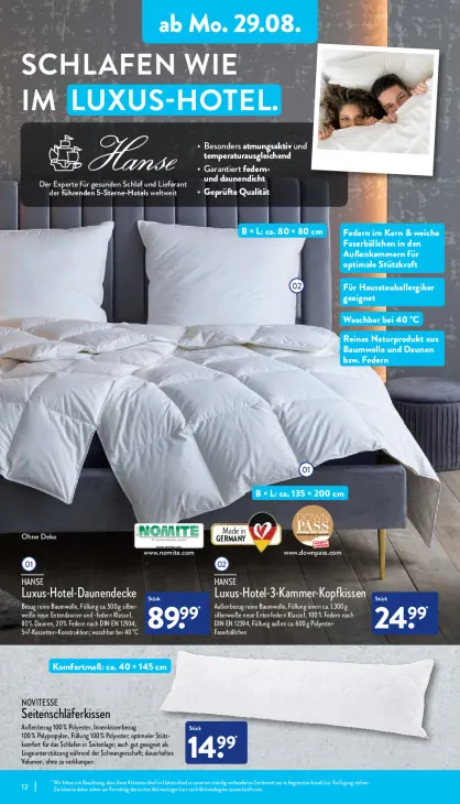 Luxus-Hotel-3-Kammer-Kopfkissen