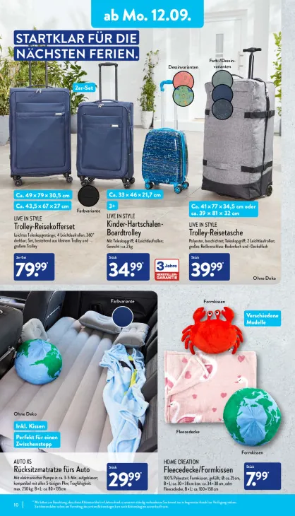 Fleecedecke/Formkissen