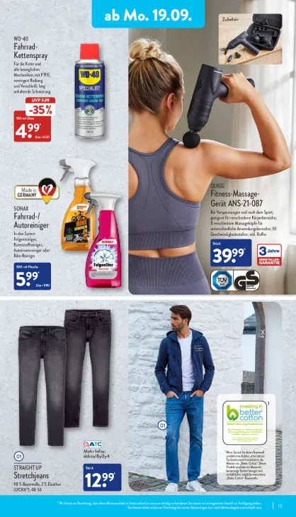 Fahrrad-/Autoreiniger