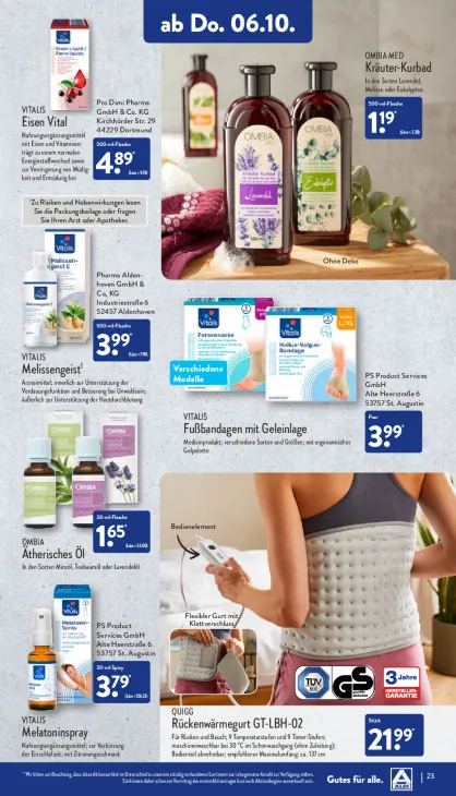 Rückenwärmegurt GT-LBH-02