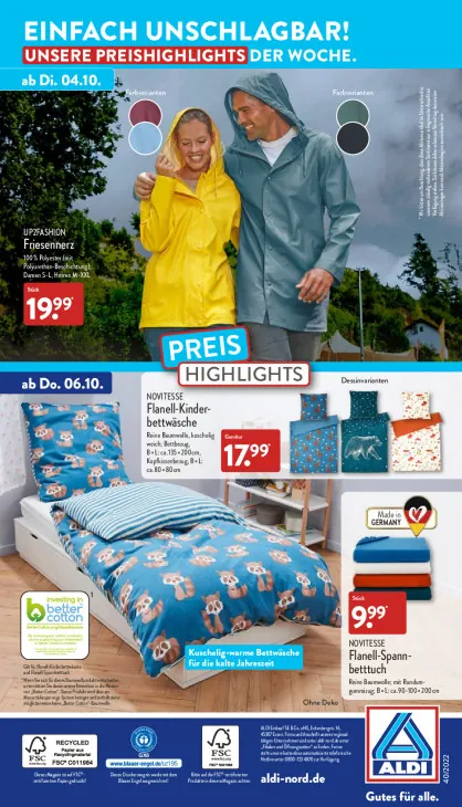 Flanell-Kinderbettwäsche