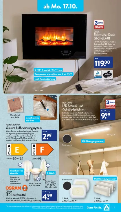 Elektrischer Kamin GT-SF-ELK-01