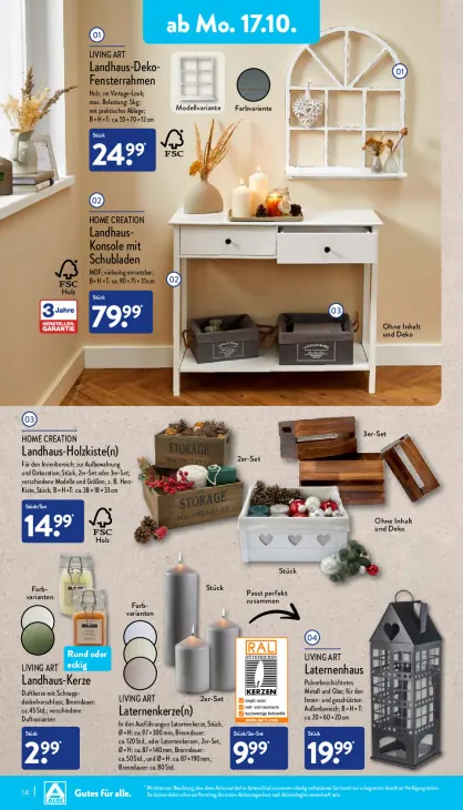 Landhaus-Deko-Fensterrahmen