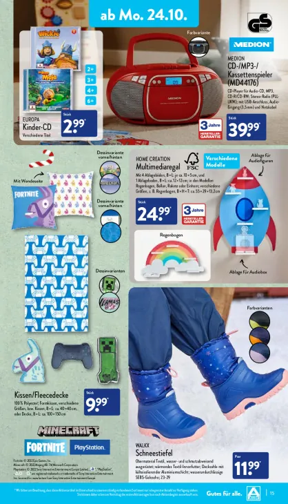 CD-/MP3-/Kassettenspieler (MD44176)