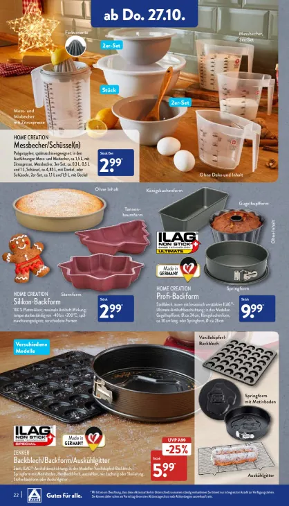 Backblech/Backform/Auskühlgitter