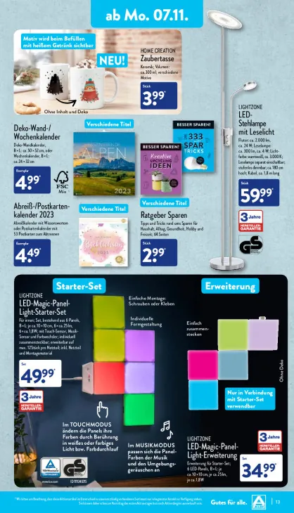 Abreiß-/Postkartenkalender 2023