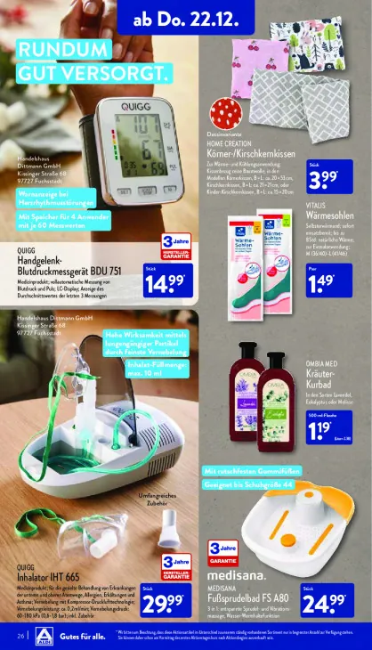 Fußsprudelbad FS A80