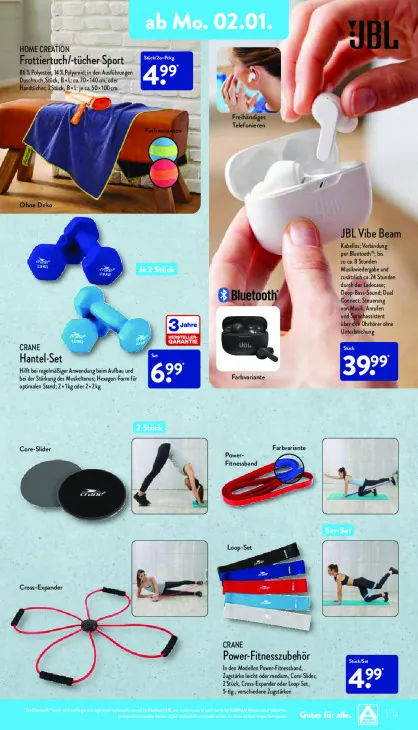 Frottiertuch/-tücher Sport