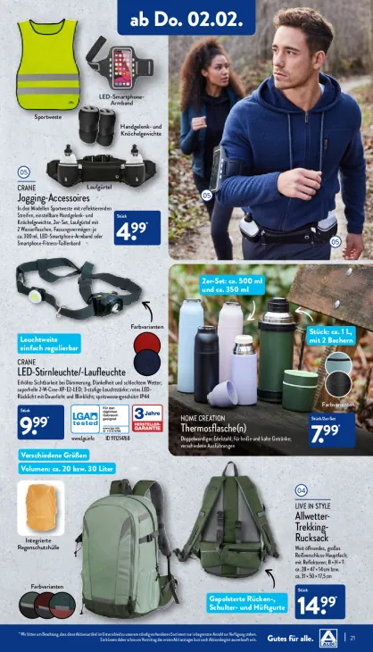 Allwetter-Trekking-Rucksack