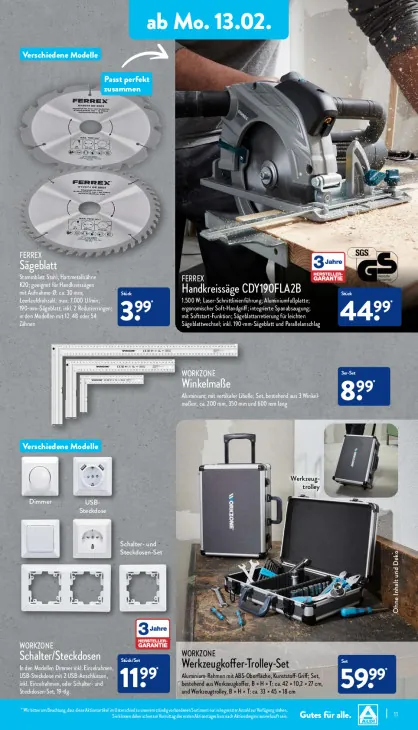 Handkreissäge CDY190FLA2B