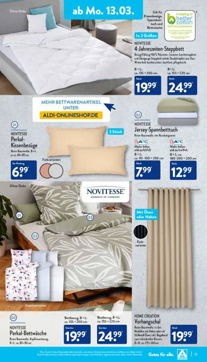 4-Jahreszeiten-Steppbett