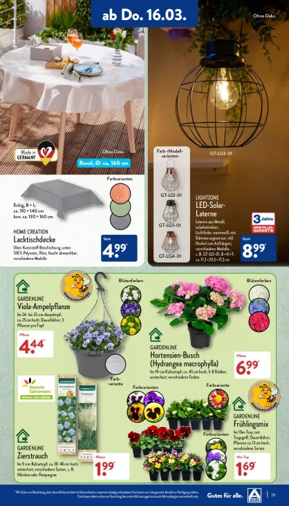 Akku-Grasschere mit Griff