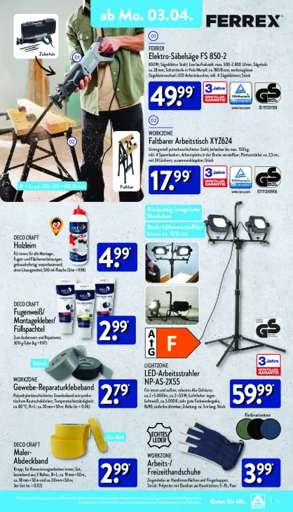 Arbeits-/Freizeithandschuhe