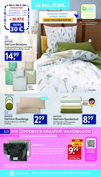 Edel-Linon-Bettwäsche