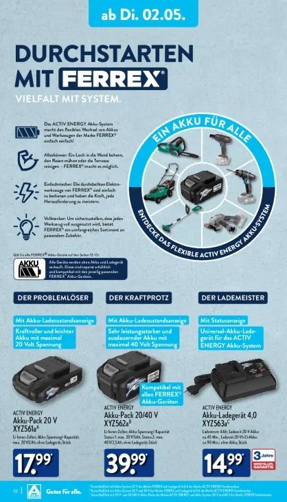 Akku-Ladegerät 4,0 XYZ563a