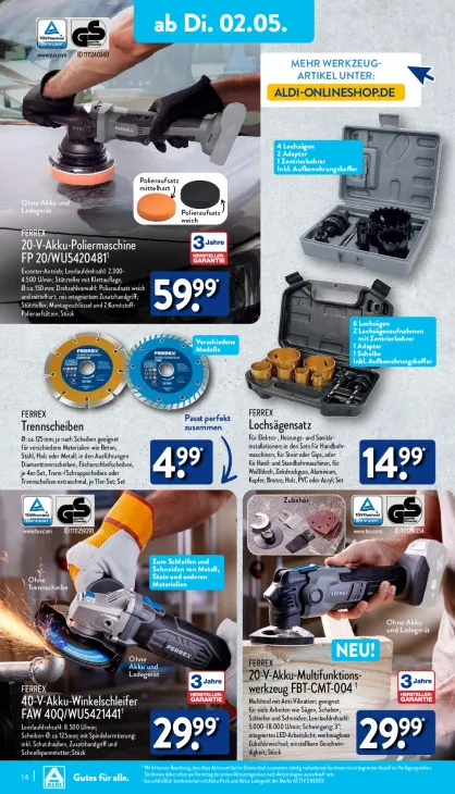 20-V-Akku-Multifunktionswerkzeug FBT-CMT-004