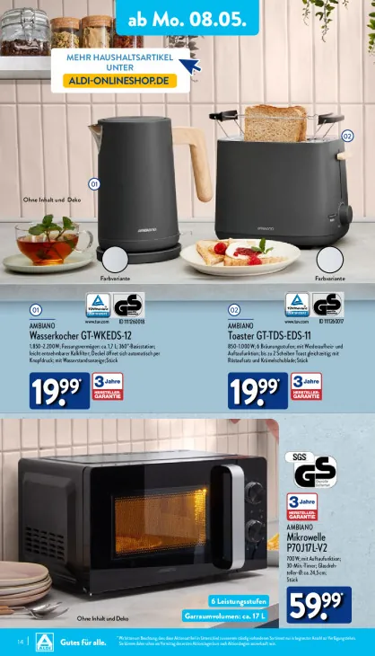 Mikrowelle P70J17L-V2