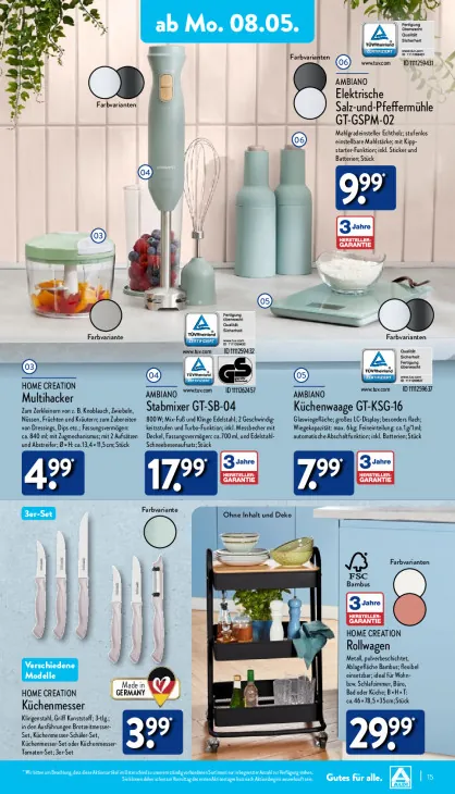 Elektrische Salz- und Pfeffermühle GT-GSPM-02