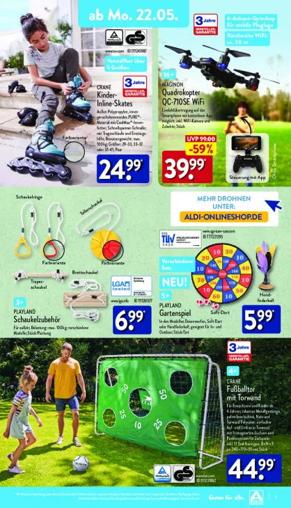 Fußballtor mit Torwand