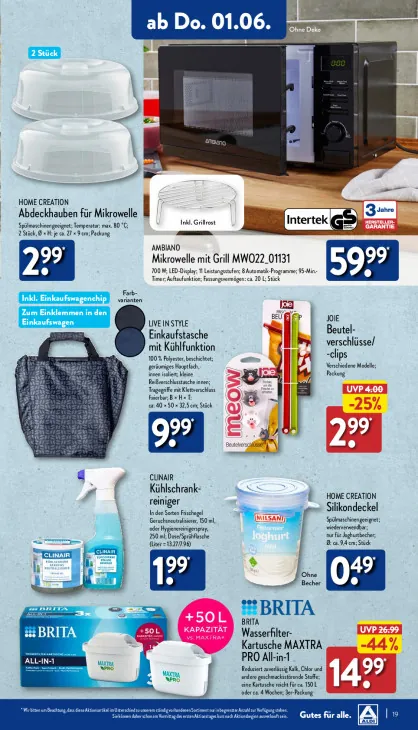 Abdeckhauben für Mikrowelle