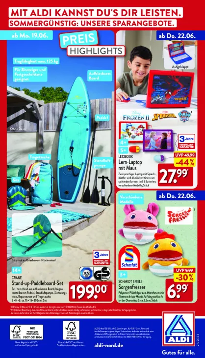 Lern-Laptop mit Maus