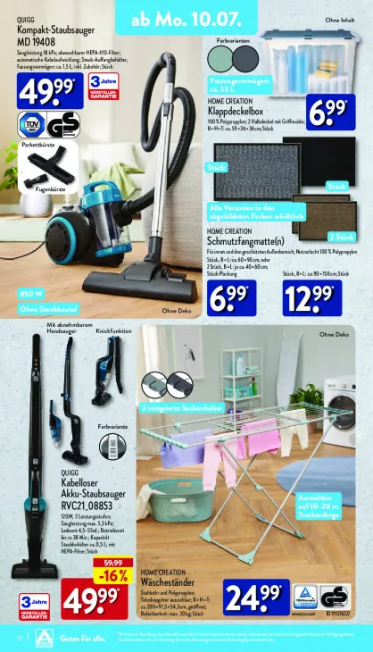 Kabelloser Akku-Staubsauger RVC21_08853