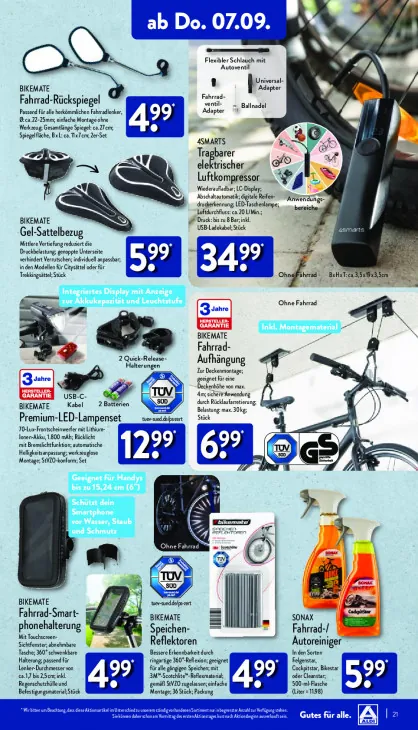 Fahrrad-/Autoreiniger