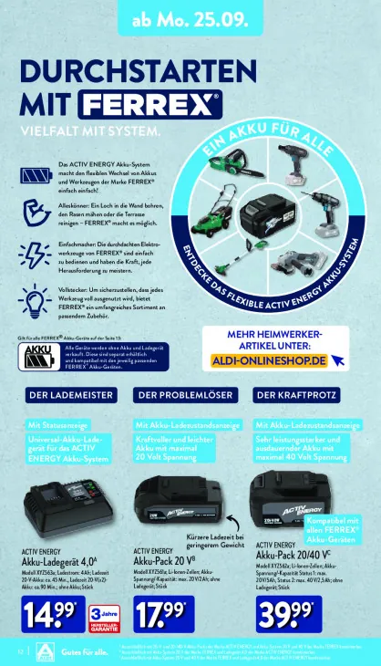 Akku-Ladegerät 4,0 A