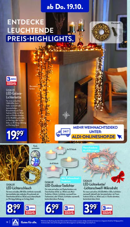 LED-Galaxie-Lichterkette