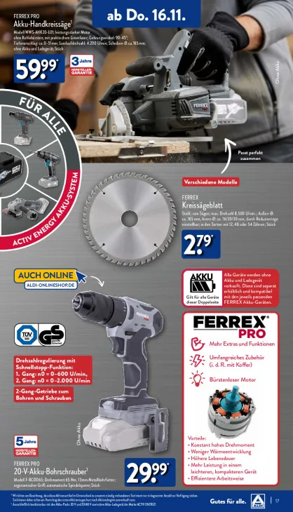 20-V-Akku-Bohrschrauber