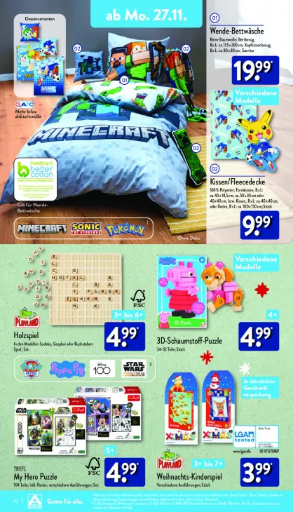 3D-Schaumstoff-Puzzle