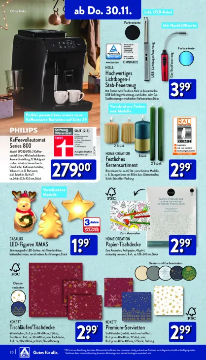 Festliches Kerzensortiment