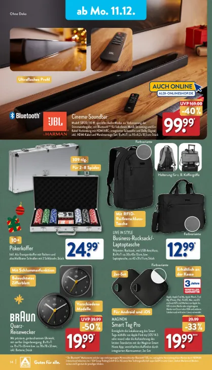 Business-Rucksack/-Laptoptasche