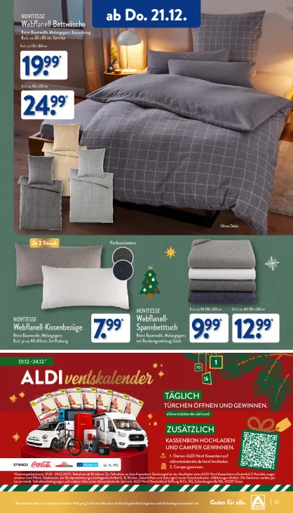 Webflanell-Bettwäsche (135 x 200 cm)