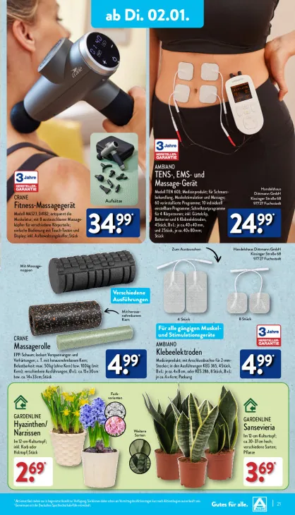 Fitness-Massagegerät