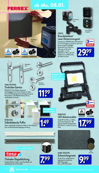 Kreuzlinienlaser/Laser-Distanzmessgerät