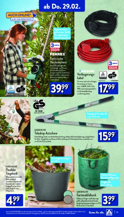 Elektrische Heckenschere