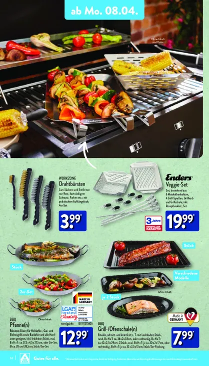 BBQ Grill-/Ofenschale(n)